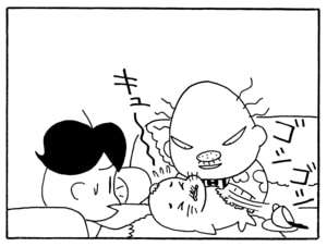 【無料漫画】毎日配信！少年アシベ（212）音の出どころが判明「キューッの正体」キュートな“ゴマちゃん”をめぐる名作4コマ／森下裕美 13