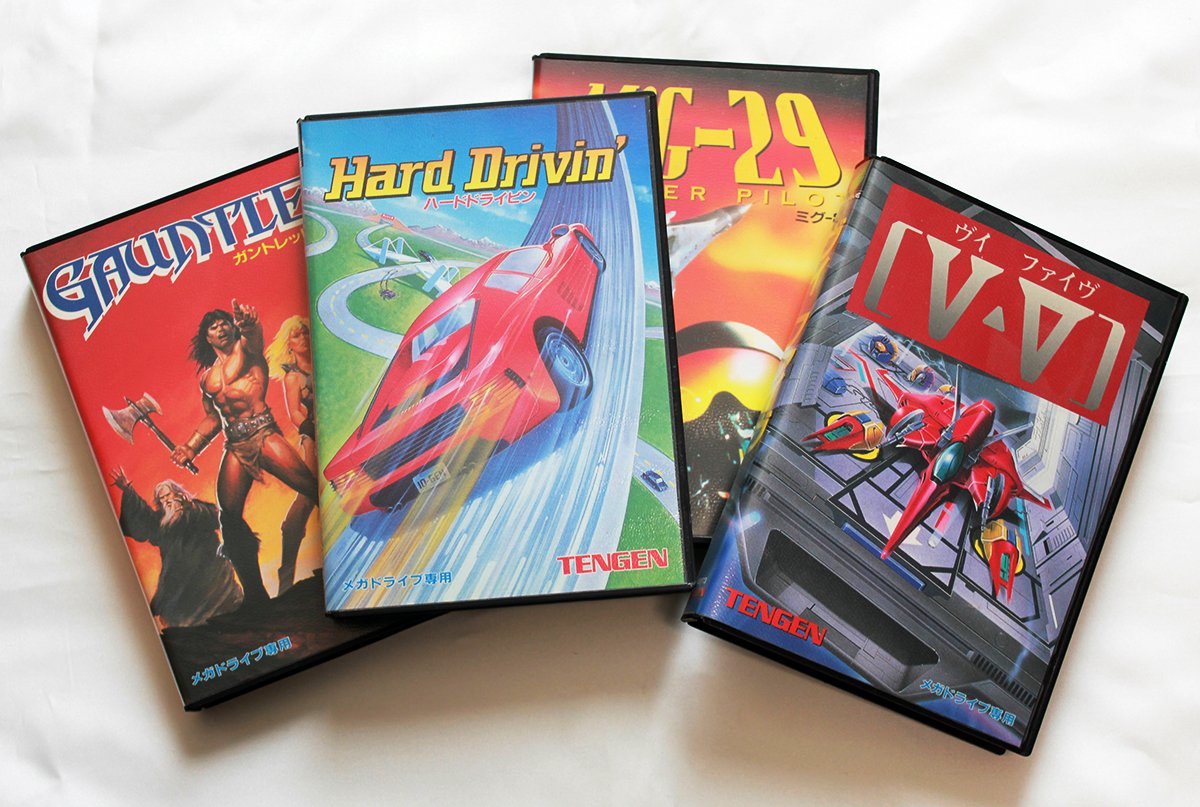 メガドライブ版 ハードドライビン ガントレット 等々 テンゲンによる 面白すぎるレトロゲーム説明書 のぶっ飛んだ内容とは ふたまん