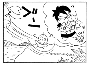 【無料漫画】毎日配信！少年アシベ（216）小鳥に礼儀を教えてみるが…「ジェラシーギーコ」キュートな“ゴマちゃん”をめぐる名作4コマ／森下裕美 12