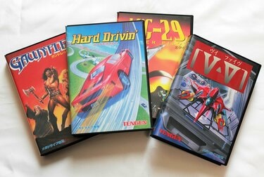 メガドライブ版『ハードドライビン』『ガントレット』等々、テンゲン