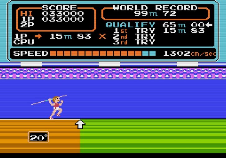 コナミのファミコンソフト『ハイパーオリンピック』で五輪ロス解消？ 世界記録樹立のために試行錯誤した懐かしき記憶の画像006