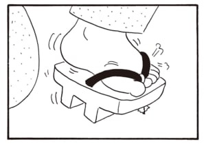 【無料漫画】かりあげクン（2143回）毎日2回配信！「黒帯」ちょっと油断したスキに…／植田まさし 3