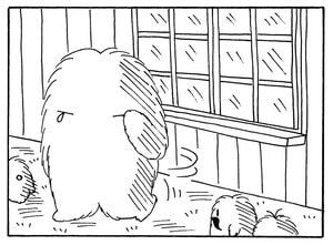 【無料漫画】毎日配信!少年アシベ(152)「泣かないで」森下裕美/キュートなゴマフアザラシの“ゴマちゃん”をめぐる名作ギャグ4コマ 28
