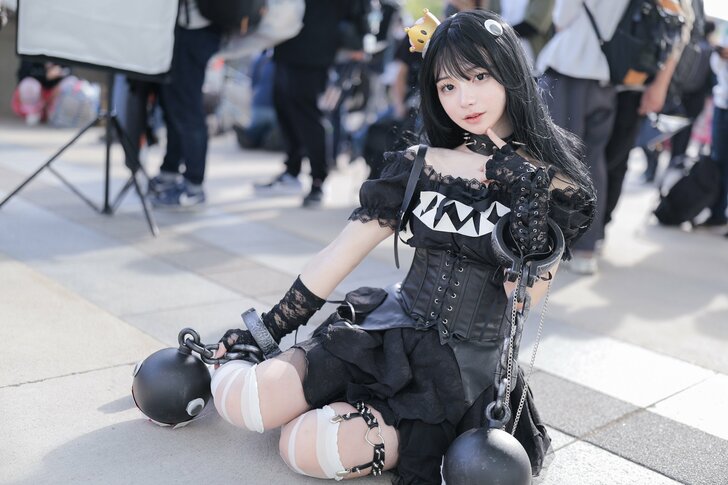 イラストレーター兼業コスプレイヤー穂波あみさん『スーパーマリオ』の“二次創作”キャラ「ワンワン姫」姿で人気にの画像005