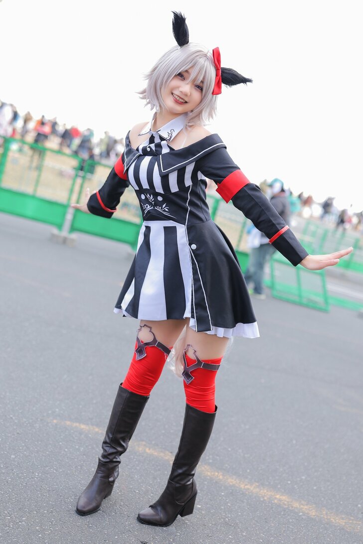 『コミックマーケット101』コスプレイヤー・阿部かれん『ウマ娘』カレンチャン姿を披露「いつか弟一緒にコスプレ参加したい」の画像001