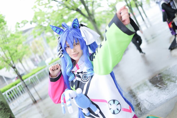 ウマ娘・ツインターボに変身『ニコニコ超会議2022』ウイッグもぬいぐるみも手作り！コスプレイヤー・塔矢晃さんに聞いたコスプレへのこだわりの画像001