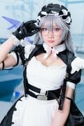 中国の人気コスプレイヤー・瓜希酱さん「コミケ」参加で『エーテルゲイザー』夜之寄生・ホズルのコスプレを披露の画像004