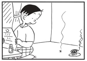 【無料漫画】かりあげクン(1653回)毎日配信!「神様」「アンモニア」かりあげクンが信じている存在/植田まさし 7