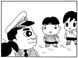 【無料漫画】毎日配信！少年アシベ（153）「まおちゃんのパパ」森下裕美／キュートなゴマフアザラシの“ゴマちゃん”をめぐる名作ギャグ4コマ 12