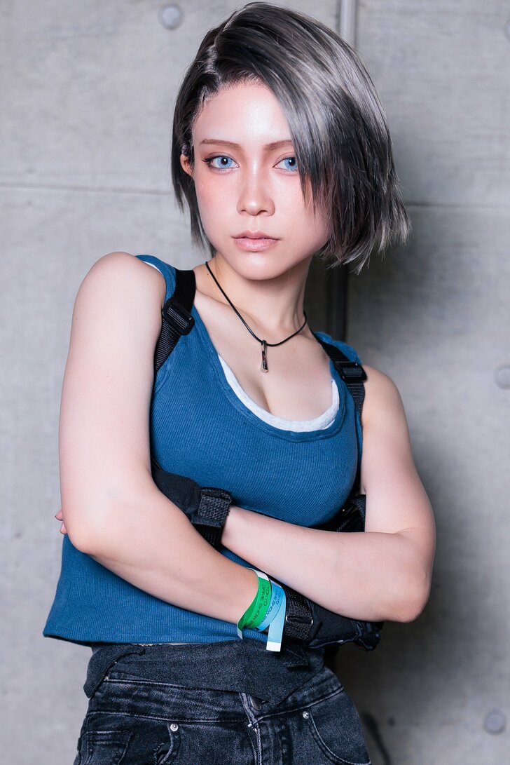 「コスプレのこだわりはシルエット」ろいせさん＆うるび～さん『バイオハザード』ジル＆レオンのコスプレ披露の画像003