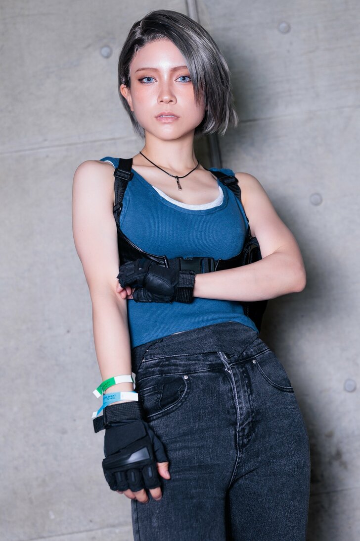 「コスプレのこだわりはシルエット」ろいせさん＆うるび～さん『バイオハザード』ジル＆レオンのコスプレ披露の画像008