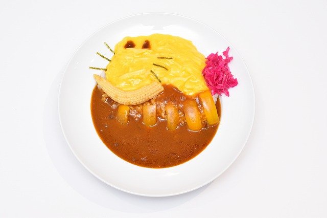 元気になれそうなオムカレー(サラダ付)