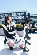 元自衛隊タレント・かざりさん「サイバーメイド」衣装でコミケ参加！「防衛省広報アドバイザー」として自衛隊の魅力発信の画像004