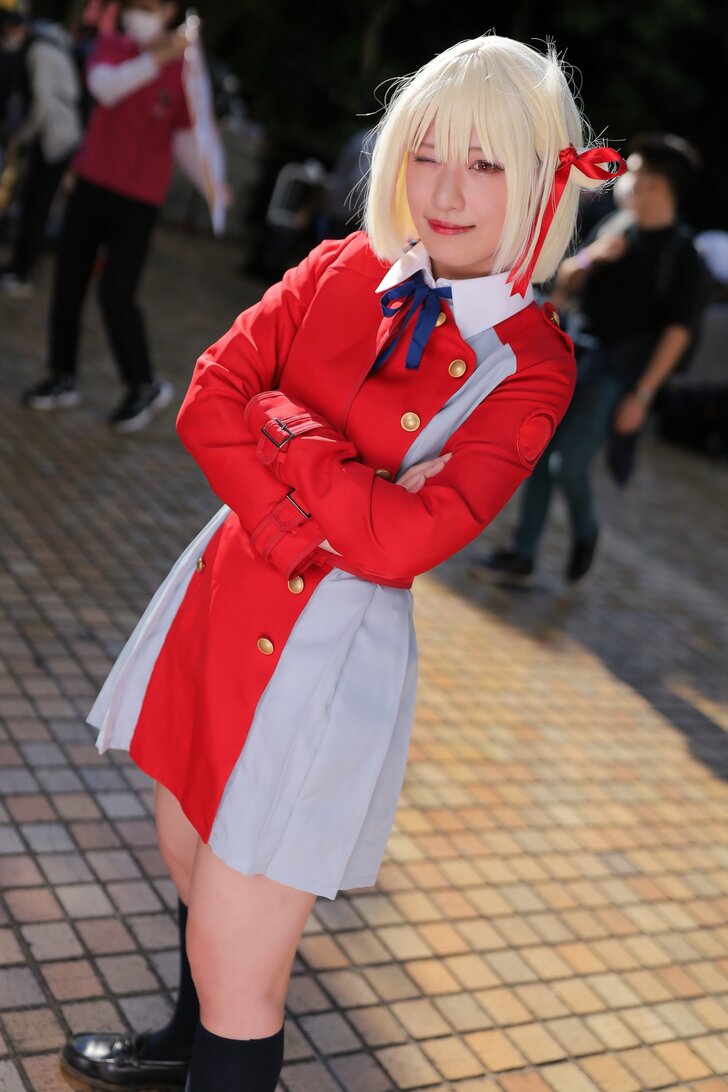 コスプレイヤー・雨晴ゆずかさん＆望月うかるさん『リコリス・リコイル』千束＆たきな披露！“併せ”をしたキッカケは「SMARTQueen撮影会」の画像004