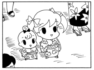 【無料漫画】毎日配信!少年アシベ(209)準備万端だったはずが…「祭りの夜」キュートな“ゴマちゃん”をめぐる名作4コマ/森下裕美 3