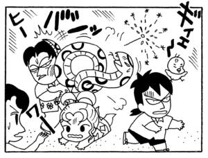 【無料漫画】毎日配信!少年アシベ(209)準備万端だったはずが…「祭りの夜」キュートな“ゴマちゃん”をめぐる名作4コマ/森下裕美 25