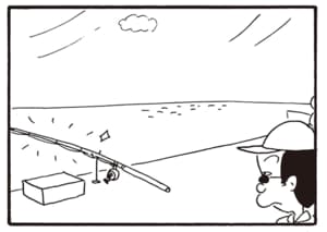 【無料漫画】かりあげクン（2009回）毎日2回配信！「釣り」万全すぎる泥棒対策／植田まさし 2