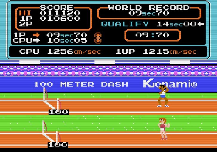 コナミのファミコンソフト『ハイパーオリンピック』で五輪ロス解消？ 世界記録樹立のために試行錯誤した懐かしき記憶の画像003