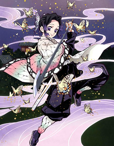 “お姉さんキャラ”完璧再現にうっとり…『鬼滅の刃』胡蝶しのぶの「美麗コスプレ」を披露した芸能人たちの画像