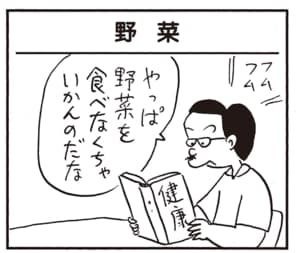 やっぱ野菜を食べなくちゃいかんのだな