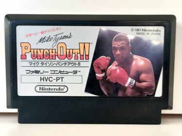 ファミコン ソフト 激闘プロレス！！ 闘魂伝説 マイクタイソン・パンチ 