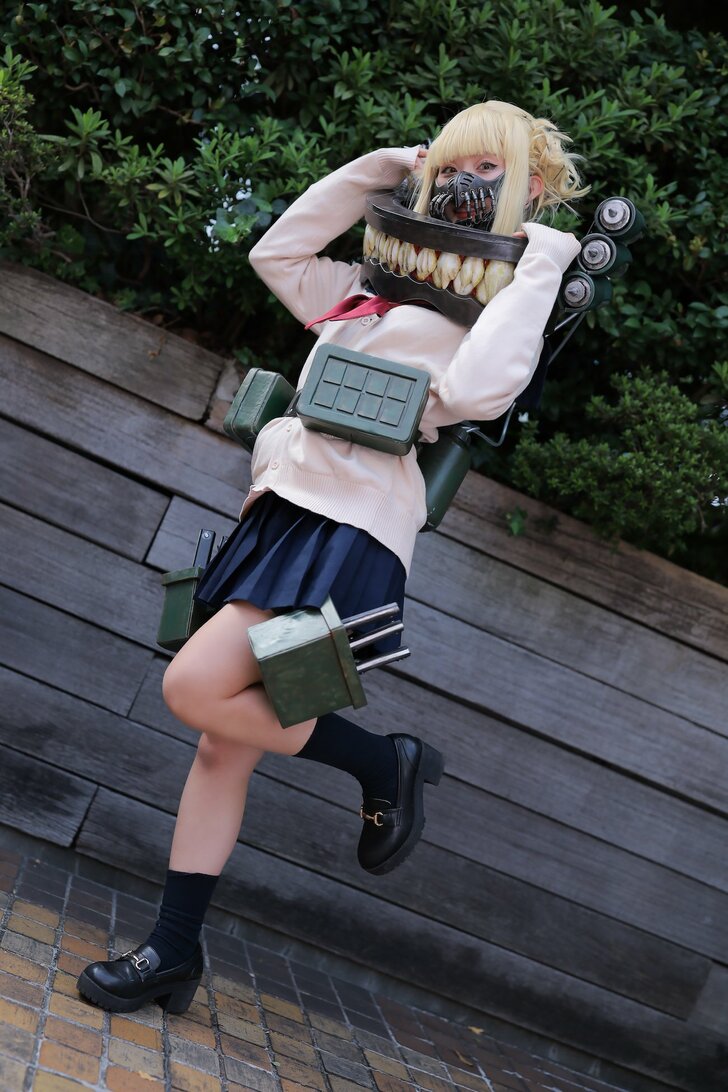 コスプレイヤー・倉坂くるるさん『ヒロアカ』トガヒミコの大迫力コスプレで『池袋ハロウィン2022』参戦！「キャラの見た目がめっちゃ好き」の画像002