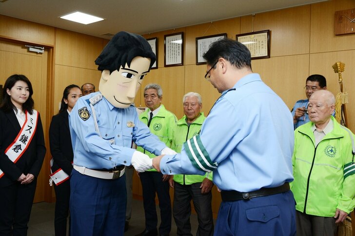 “誕生35周年”漫画『鎌倉ものがたり』のキャラクターが鎌倉署・葉山署から特命を受ける！の画像006