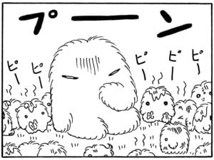 【無料漫画】毎日配信!少年アシベ(150)「鱶田の敵」森下裕美/キュートなゴマフアザラシの“ゴマちゃん”をめぐる名作ギャグ4コマ 17