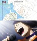 ボンズ手描きアニメの魅力！『僕のヒーローアカデミア』貴重な線撮＆完成版の比較映像が解禁の画像002