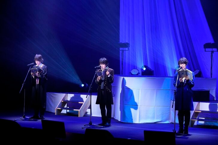 堀江瞬、土田玲央、土岐隼一がポエトリーリーディングを初生披露！「プリエル」有観客公演「『Prince Letter(s)! フロム yuzu』ストーリーライブ ～私立常和歌学園 舞台「CLOCK」～」ロングレポートの画像008