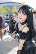 イラストレーター兼業コスプレイヤー穂波あみさん『スーパーマリオ』の“二次創作”キャラ「ワンワン姫」姿で人気にの画像003