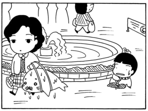 【無料漫画】毎日配信!少年アシベ(35)「ゴマちゃんの一日」森下裕美/キュートなゴマフアザラシの“ゴマちゃん”をめぐる名作ギャグ4コマ 17