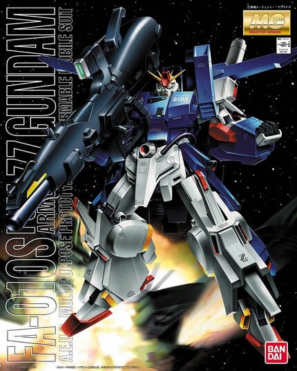 Amazon.com: Gundam MG FA-010S Full Armor ZZ Gundam Scale 1