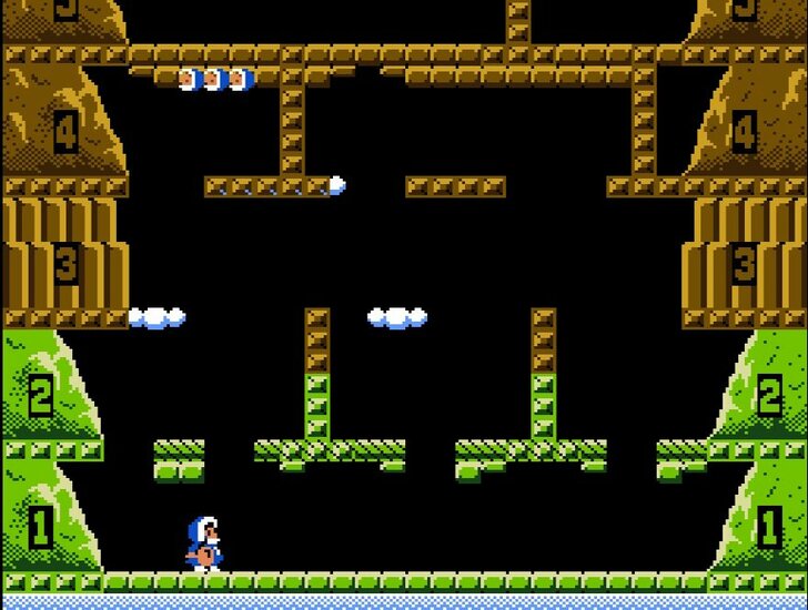 2人協力プレイで友情が試された37年前のファミコンの名作『アイスクライマー』を振り返るの画像002
