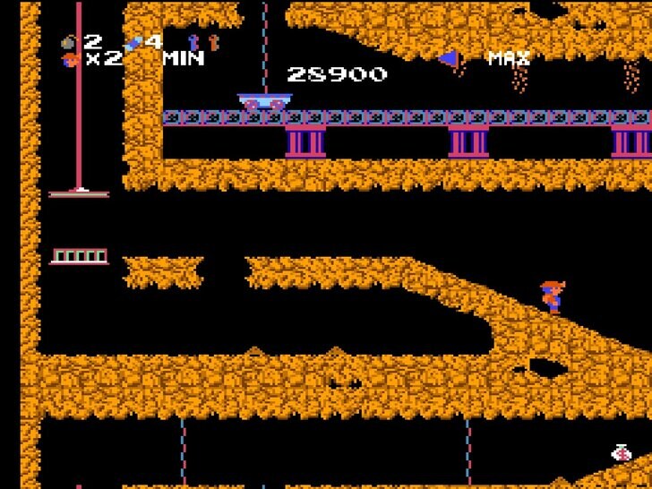 “史上最弱”主人公の代名詞、ファミコン版『スペランカー』は本当にクソゲーなのかの画像006