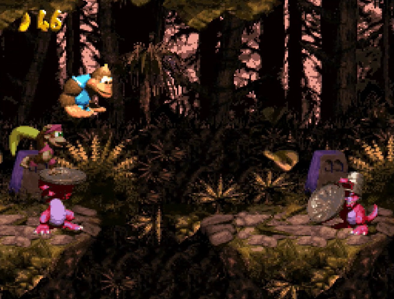 スーパーファミコン『スーパードンキーコング3 謎のクレミス島』の“怖すぎるトラウマステージ”5選 ホラーばりの恐怖ギミック、不気味な効果音などの衝撃！の画像005