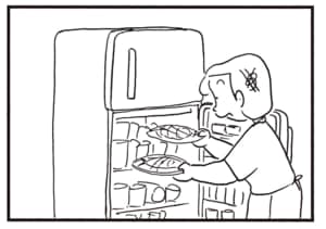 【無料漫画】かりあげクン（1979回）毎日2回配信！「ラップ」ずぼらならではの上手な活用法!?／植田まさし 2