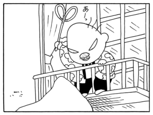 【無料漫画】毎日配信!少年アシベ(213)わざわざ変装したワケは?「私じゃない人」キュートな“ゴマちゃん”をめぐる名作4コマ/森下裕美 4
