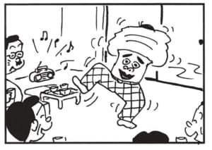 【無料漫画】かりあげクン(1459回)毎日配信!「チェーンソー」「伝統芸能」便利な道具を買ったはいいけど…/植田まさし 8