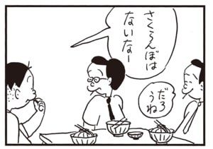 さくらんぼはないなー だろうね