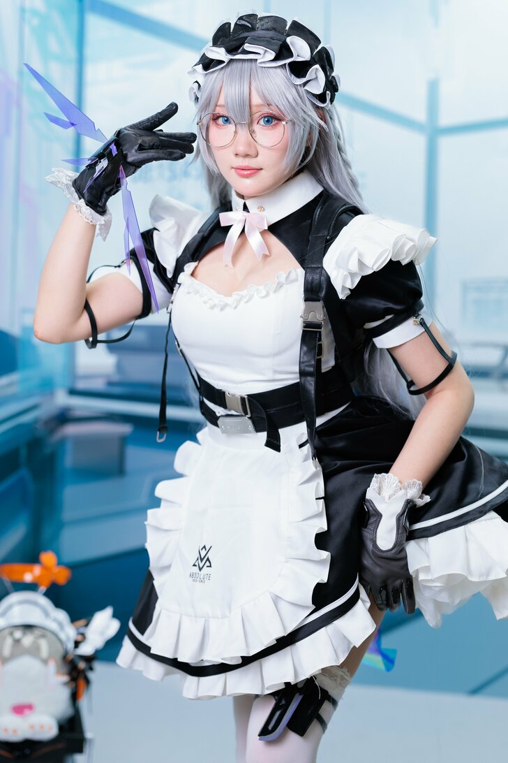 中国の人気コスプレイヤー・瓜希酱さん「コミケ」参加で『エーテルゲイザー』夜之寄生・ホズルのコスプレを披露の画像002