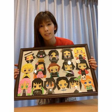 吉田沙保里、圧巻！『鬼滅の刃』折り紙16体作成に称賛の声続々「黒色の
