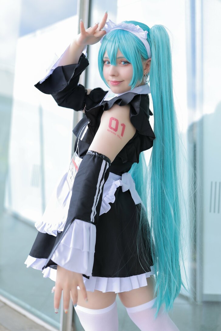 “ロシアの初音ミク”ことサヤ・スカーレットさんが『ニコニコ超会議』初参加！アニメと漫画は「10歳から好き」の画像002