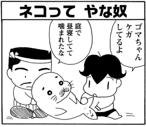 【無料漫画】毎日配信！少年アシベ（28）「恋人達の街角」森下裕美／キュートなゴマフアザラシの“ゴマちゃん”をめぐる名作ギャグ4コマ 22