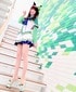「かつみ・さゆり」さゆり、自慢の美脚で『ウマ娘』サイレンススズカコスプレ披露！ 涙の天皇賞で「破った馬券も…」