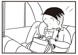 【無料漫画】かりあげクン(2206回)毎日2回配信!「バックミラー」ちょっとした仕返し!?/植田まさし 3