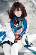 コミケ密着TV取材で大バズり！福岡の人気急上昇レイヤー・月海つくねさん『崩壊：スターレイル』雪衣姿を披露の画像002