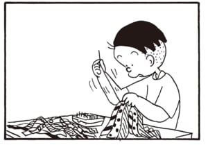 【無料漫画】かりあげクン(1991回)毎日2回配信!「高級レストラン」ネクタイの“ぶっ飛んだ使い方”/植田まさし 3
