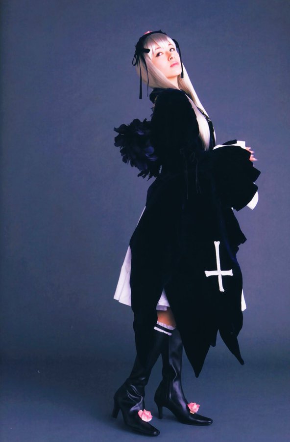 声優・田中理恵『ローゼンメイデン』水銀燈コスプレとアテレコ披露