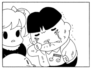 【無料漫画】毎日配信！少年アシベ（189）みんなでスケート「氷の幻」キュートな“ゴマちゃん”をめぐる名作4コマ／森下裕美 4